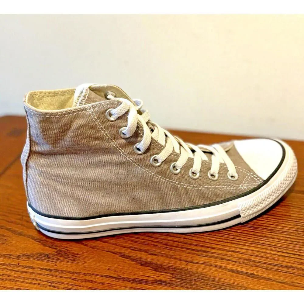 Converse Chuck Taylor All Star 2015 High Top Beige Malt Sneakers 149509F M 7 W 9